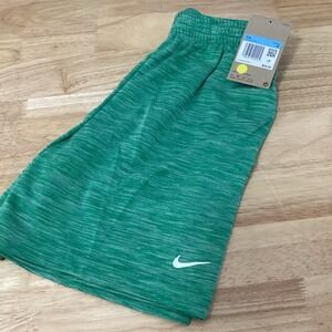 NWT Boys Nike Multi Performance Heather Athletic Shorts W/pockets Green medium